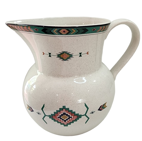 Vintage Studio Nova Adirondack‎ Pitcher 7in Height Made in Thailand - Picture 1 of 16